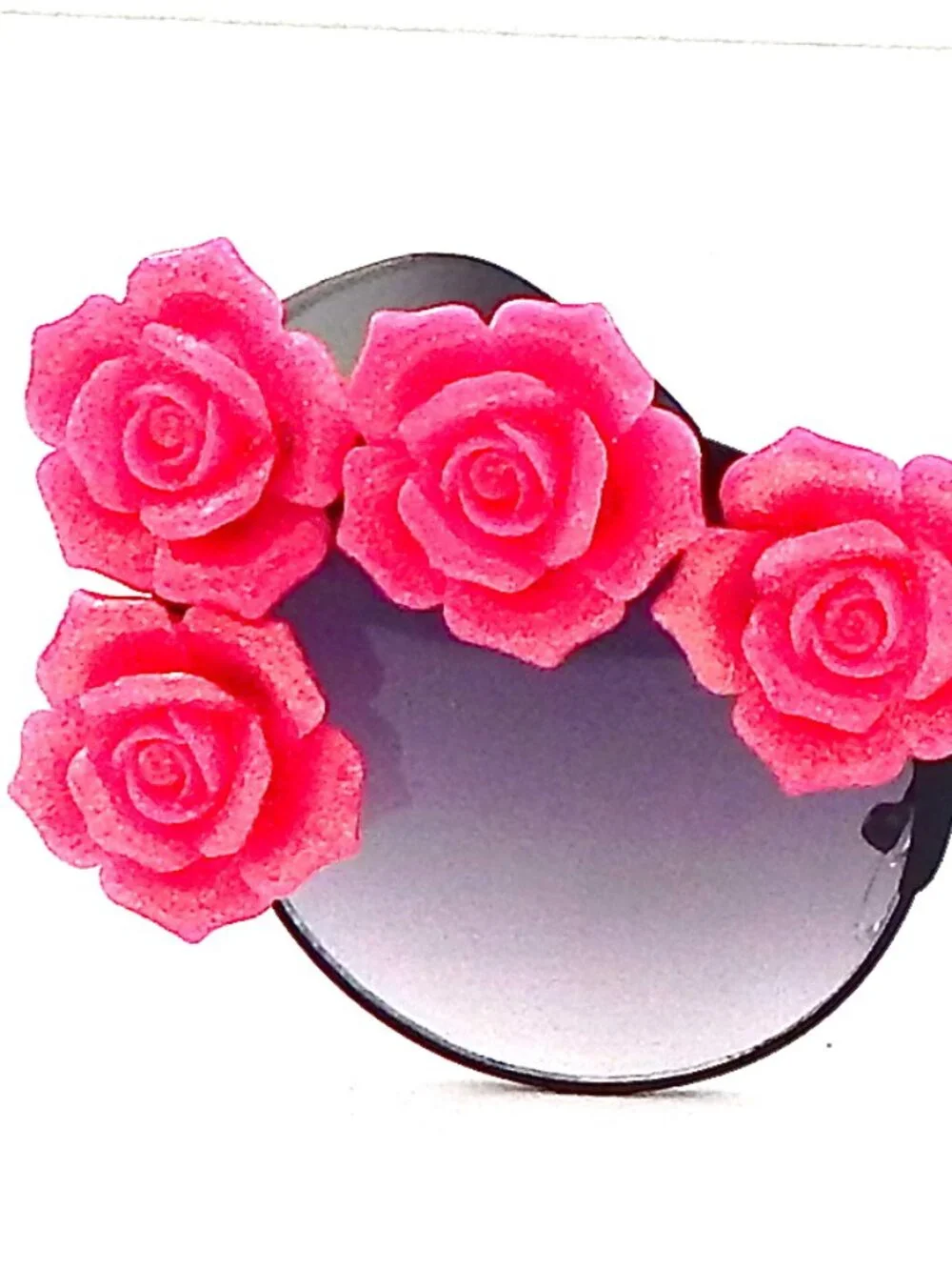 GASOLINE GLAMOUR SUMMER OF LOVE COCO SCARLET BEGONIA SUNGLASSES 🌸💖✨